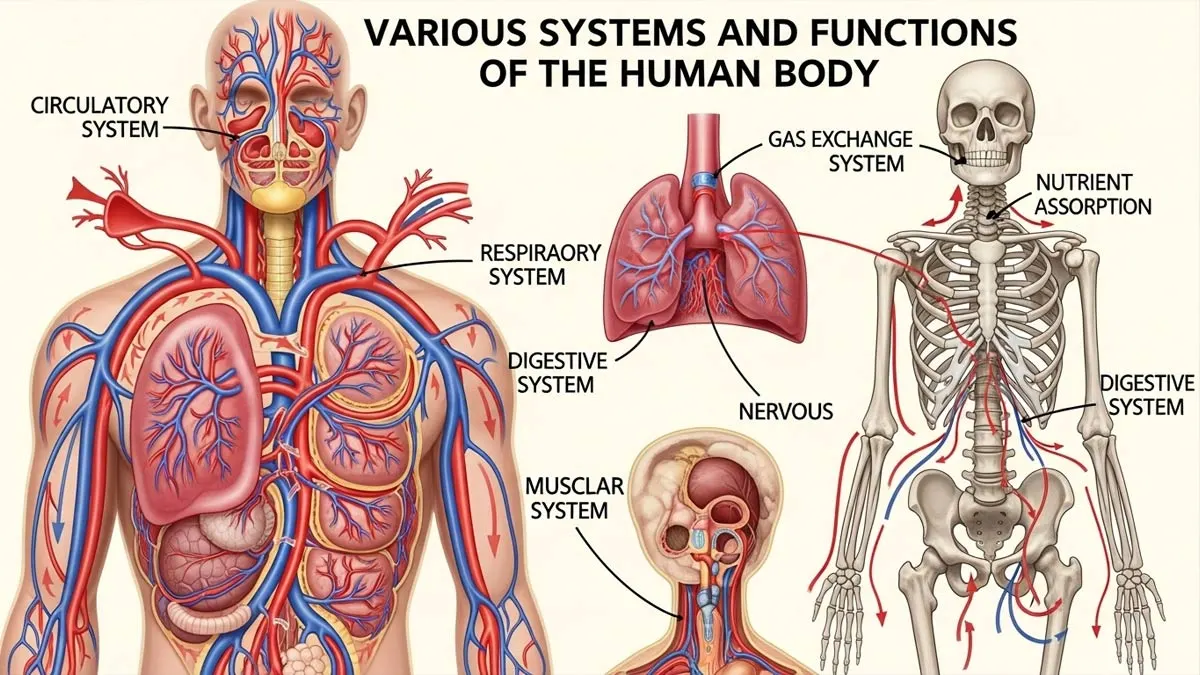 Various System And Functions Of The Human Body